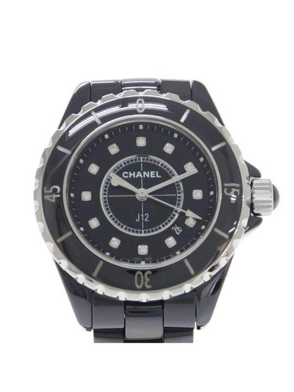Chanel 33 Watch Silver